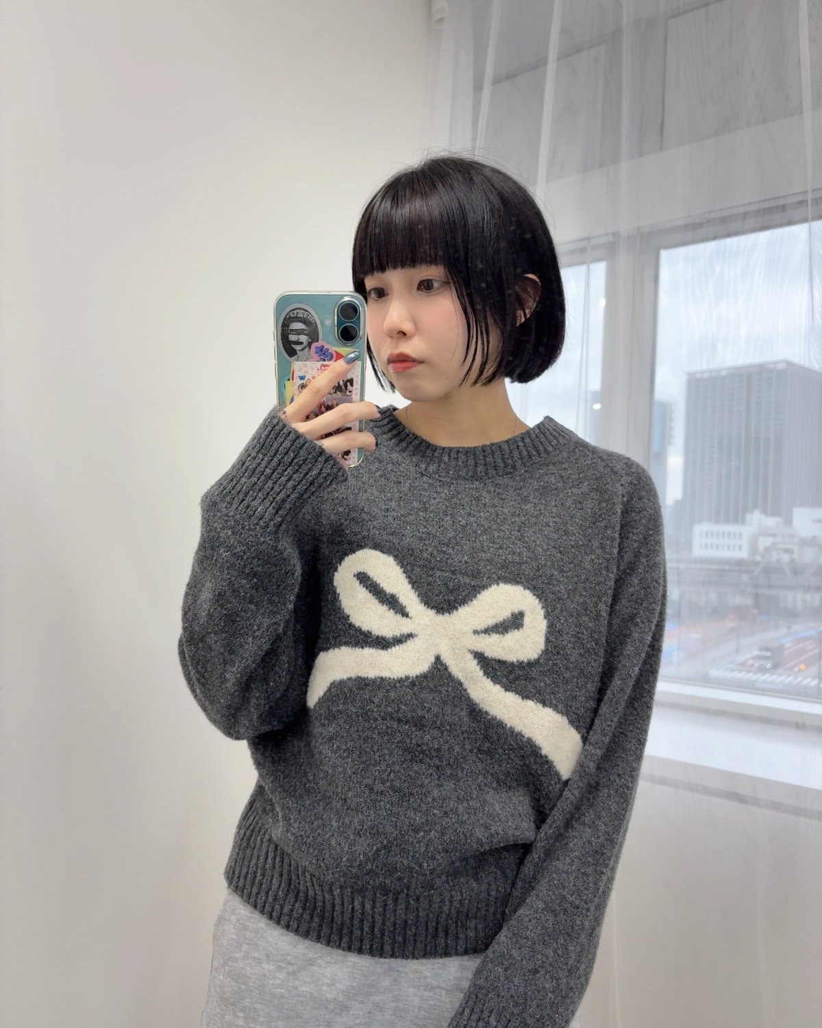 リボンニットプルオーバー – WaKsnap