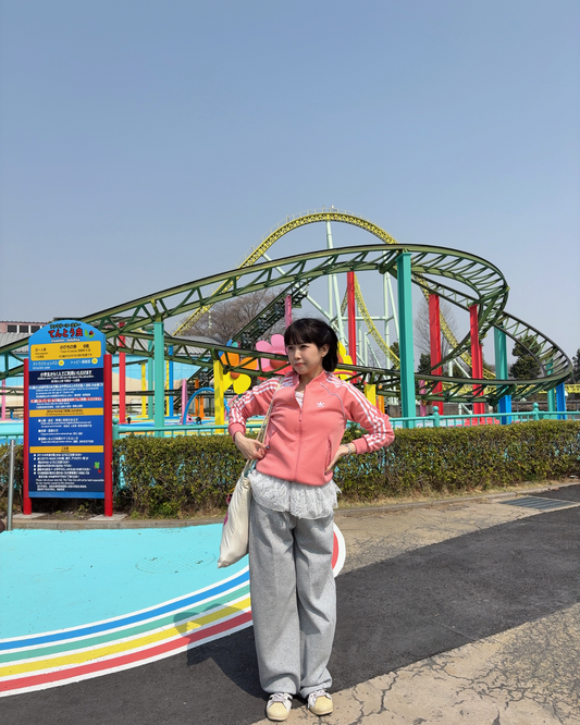 レースレイヤードパンツ