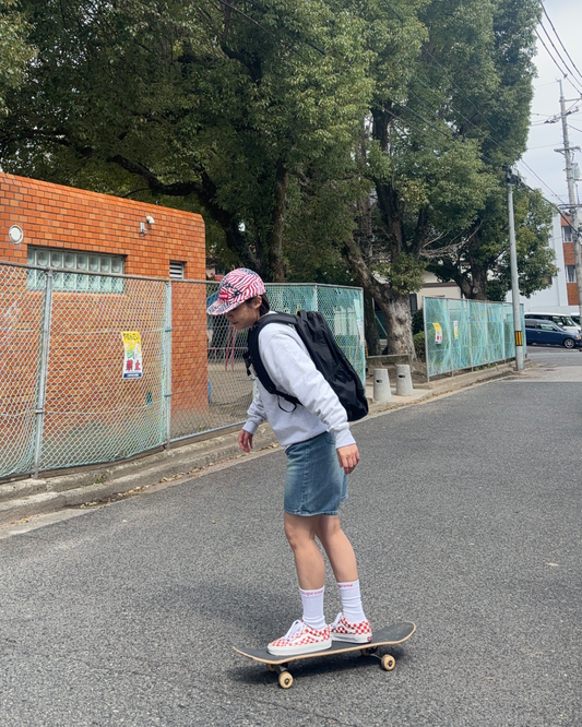 スタンダードハーフデニムパンツ