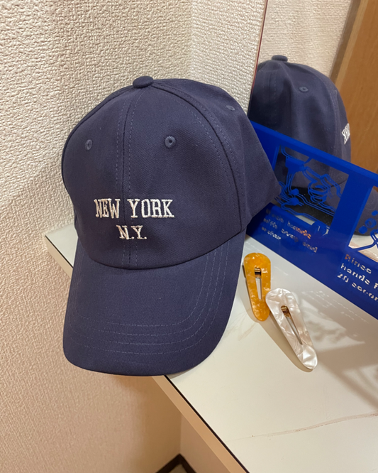 NEW　YORKロゴキャップ